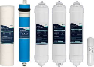 Peore NF-40 Full Service Kit for RO/NF Water Purifier | NF Membrane+Inline Filters+FR Solid Filter Cartridge