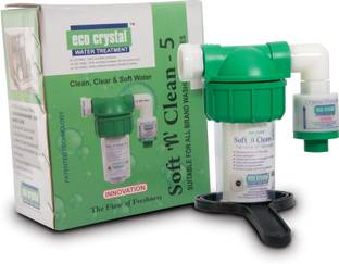 Eco Crystal by Eco crystal Pvt Ltd Soft n Clean -5 Physical Water Softener Best For IFB and Branded Washing Machine Solid Filter Cartridge