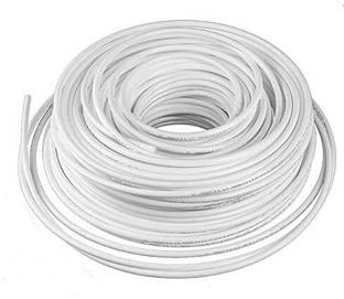 Purezen Virgin Ro Pipe 1/4" (6MM) 25 Meter White Solid Filter Cartridge