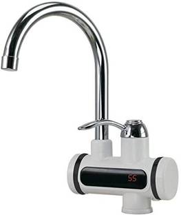 Rishikaenterprises 1L Instant Water Geyser Heater Electric Tap Warm Water Kitchen Heating Fast 6 1 L I...