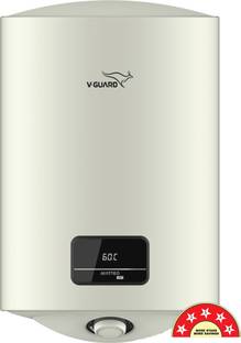 V-Guard 10 L Storage Water Geyser (Matteo DG 10 Litre, 5 Star, White)