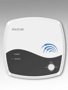 Polycab HWHSVPB033P 25 L Storage Water Geyser | 5 Star BEE Energy Rating | Glassline Tanked