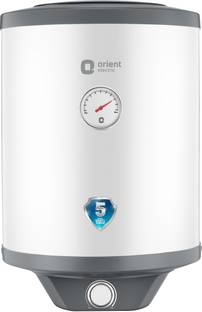 Orient Electric 15 L Storage Water Geyser (Aquanaut+ 15 L, White)