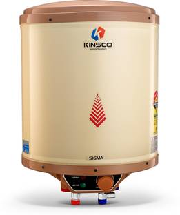 Kinsco Sigma 25 L Storage Water Geyser 5 Star BEE Energy Rating|SS Tank|Multi Safety| 25 L Storage Wat...