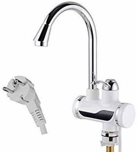 Rishikaenterprises 1 L Instant Water Geyser (TAB instant portable water heater/geyser, WHITE/BLACK)