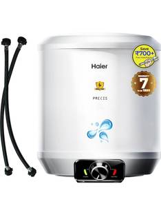 Haier ES10V-PV2(PRE) 10 L Storage Water Geyser | with Free Pipes and Free Installation