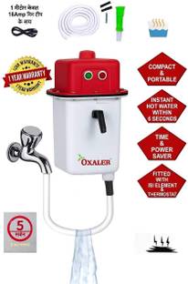 Oxaler 1L INSTANT WATER PORTABLE GEYSER SHOCK PROOF BODY WITH INSTALLATION KIT 1 L Instant Water Geyse...