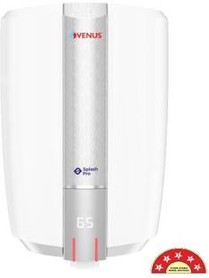 Venus Splash Pro Smart 25SX, Glasslined Double Ceramic Element, 10 Years Tank Warranty 25 L Storage Wa...