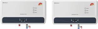 HAVELLS Orizzonte Anti Rust TanK,Storage Water Heater(PACK 2) 15 L Storage Water Geyser