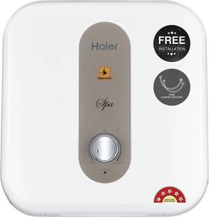 Haier ES25V-S1W 25 L Storage Water Geyser | with Free Pipes and Free Installation