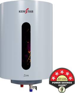 Kenstar ZEN 10 L 10 L Storage Water Geyser (White & Grey)
