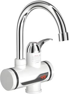 Drumstone 1 L Instant Water Geyser (Energy-Efficient Electric Water Heater Faucet – Instant Hot, White)