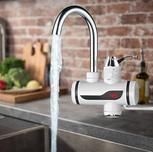 DHRUVIKA ENTERPRISE Fast Heating Electric Water Heater Tap with Digital Temperature Control Tankless I...