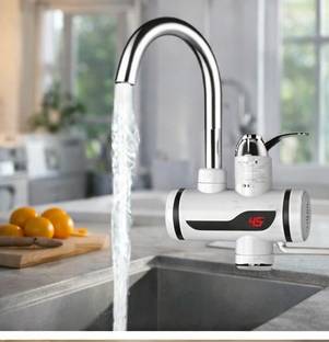DHRUVIKA ENTERPRISE Electric Tankless Instant Water Heater Tap for Kitchen Sink Tankless Instant Water...
