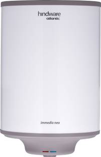 Hindware Smart Appliances Immedio Neo/ Immedio 15 L Storage Water Geyser | 5 Star BEE Energy Rating | Glassline Tanked