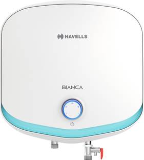 HAVELLS 25 L Storage Water Geyser with Flexi Pipe (Bianca, White, Blue)