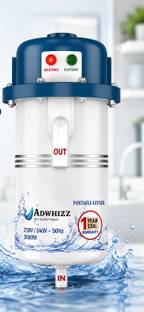 Adwhizz Instant Water Geyser 1L | Portable Instant Water Heater for Bathroom & Kitchen 1 L Instant Wat...