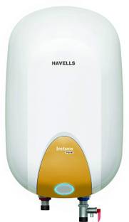 HAVELLS 25 L Storage Water Geyser with Flexi Pipe and (Electric Geyser, White & Mustard)
