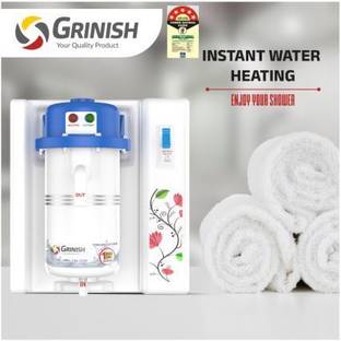 GRINISHA 1 L Instant Water Geyser (1 L Instant Water Geyser,Portable Geyser,Electric Geyser,Water Heat...