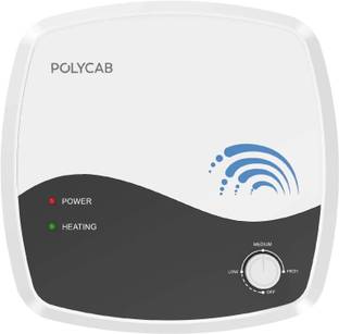 Polycab 25 L Storage Water Geyser (Superia 5 Star | Glasslined Coated Tank, Grey)