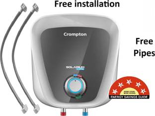 Crompton Solarium Care 2025 Model Free Pipes & Free Installation 25 L Storage Water Geyser