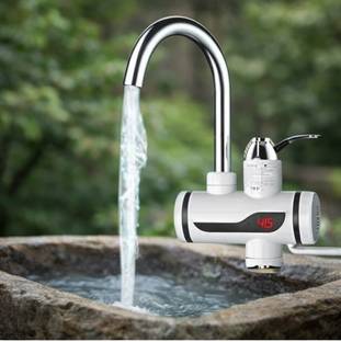 DHRUVIKA ENTERPRISE Electric Tankless Water Heater Faucet with Digital Display Fast Heating Tankless I...