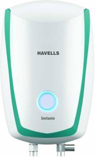 HAVELLS 10 L Storage Water Geyser with Flaxi Pipe and Free Intallation (HAVELLS 10 L Storage Water Geyser, White & Blue)