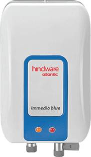 Hindware Smart Appliances 3 L Instant Water Geyser (Immedio, White & Blue)