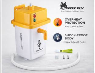 Fox Fly 3000W Instant Electric Water Heater | Portable Geyser ABS Body, Shock-Proof 1.5 L Instant Wate...