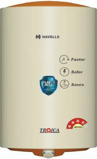 HAVELLS Troica 25 L Storage Water Geyser with Flexi Pipe