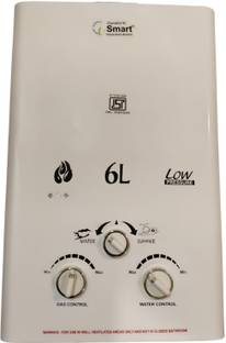 iDurable'N' Smart Automatic Multiple Safety System & Anti-Rust Coating 6 L Gas Water Geyser