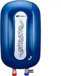 Sansui 5 L Instant Water Geyser | High Grade SS Tank (Azure, Cobalt Blue)