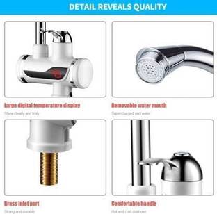 Ruhaan Instant Electric Faucet Water Heater 1 L Instant Water Geyser