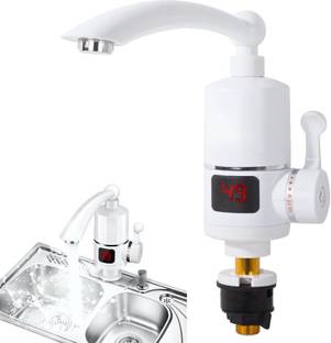 ROSE KULI Instant Electric Hot Water Faucet 3000W Tankless Instant Water Geyser