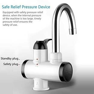 Rishikaenterprises 1L Instant Water Geyser Heater Electric Tap Warm Water Kitchen Heating Fast 20 1 L ...