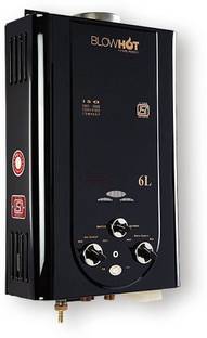 BLOWHOT Automatic LPG Gas Water Heater Geyser, Instant 6 LTR Water Flow, ISI Marked 6 L Gas Water Geys...