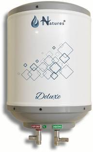 Natures Energy-Efficient 15L Storage Water Heater 5-Star Rating & Triple Safety 15 L Instant Water Gey...