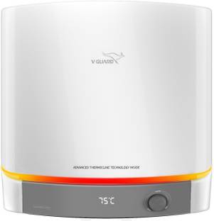 V-Guard Luxecube Avo DG 15 L Storage Water Geyser 38% More Hot Water with Advanced Thermocline Technol...