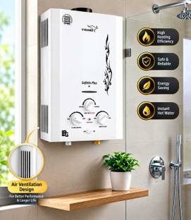 V-Guard SAFEFLOW PRIME 6L 6 L Gas Water Geyser