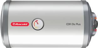 Racold 10 L Storage Water Geyser with Flexi Pipe and Free Installation (CDR DLX PLUS 10H 2KW, White)