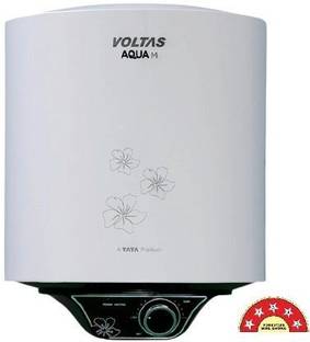 Voltas Aqua M 10 Ltr 5 Star Glasslined With Free Installation & Pipes 10 L Storage Water Geyser