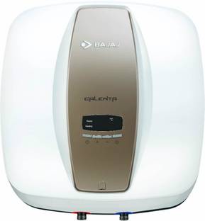 BAJAJ 15 L Storage Water Geyser (Calenta Digi Storage - 150763, White, Brown)