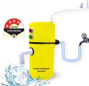 DRUMSTONE Instant Hot Water Heater/Geyser Perfect for Kitchen & Bathroom 15 Years Warranty 1 L Instant Water Geyser
