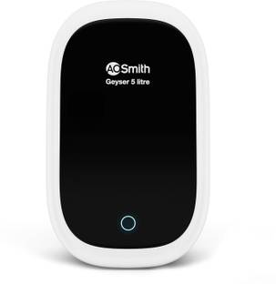 AO Smith EWS-005L 5 L Instant Water Geyser | 3kW | Shock-proof outer body | Designed for high rise buildings with 6.5 bar pressure rating | Made for Kitchen and Bathroom