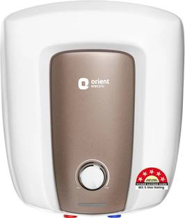 Orient Electric SWCN10VPG8K2-WB 10 L Storage Water Geyser | 5 Star BEE Energy Rating | Glassline Tanked