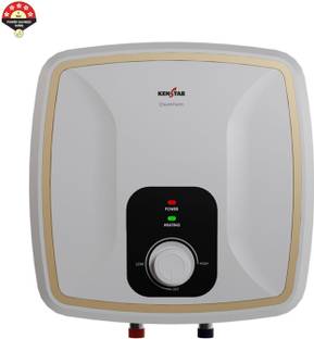 Kenstar Quantum ( Pack of 1 ) Glassine Coated Tank, 10 L Storage Water Geyser