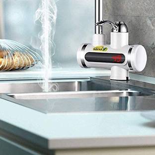 Rishikaenterprises 1 L Instant Water Geyser (RE_Tab instant portable water heater/geyser White Color_0...