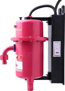 Mr.SHOT 1 L Instant Water Geyser (PRIME PINK, 2 No s Screw with w