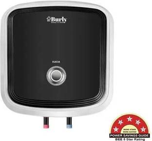 BHABURLY ELECIA 10 White & Black 10 L Storage Water Geyser