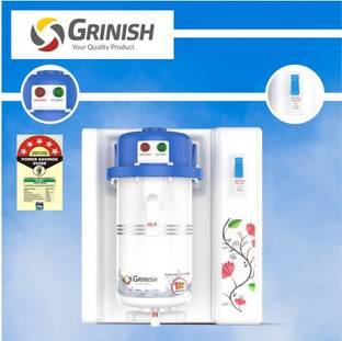 GRINISH 1 L Instant Water Geyser (1 L Instant Water Geyser,Instant Water Heater,Gijar Hot Water Electric, Blue)